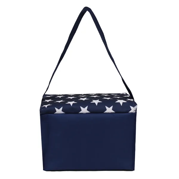 8.5" x 6" x 6" polyester cooler bag with PEVA lining,... from ASI 37980 Bagworld
