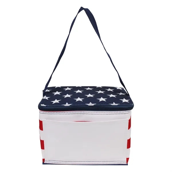 8.5" x 6" x 6" polyester cooler bag with PEVA lining,... from ASI 37980 Bagworld
