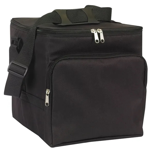 9.5" x 10.5" x 10" polyester insulated 24 can capacity cooler... from ASI 37980 Bagworld