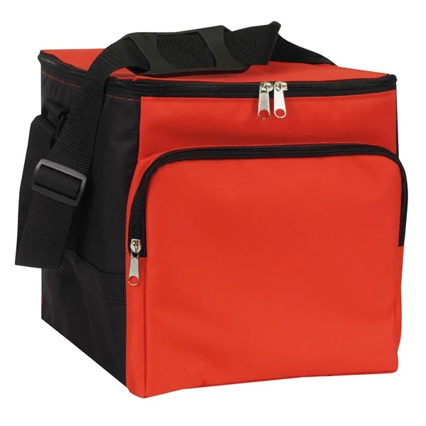 9.5" x 10.5" x 10" polyester insulated 24 can capacity cooler... from ASI 37980 Bagworld