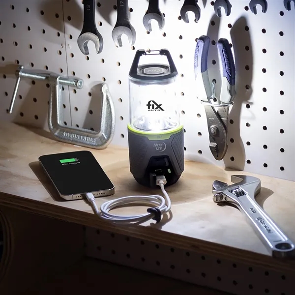 Lantern provides 400 lumens of light and features a USB output... from ASI 46170 Compass Industries Inc