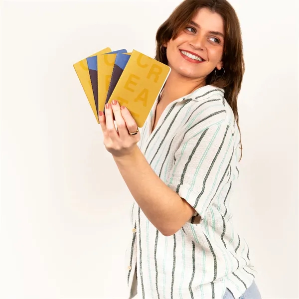 A classic everyday-carry journal with sewn binding. 10 folded sheets... from ASI 74710 Numo