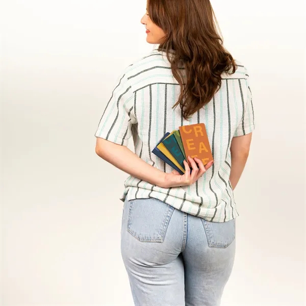 A classic everyday-carry journal with sewn binding. 10 folded sheets... from ASI 74710 Numo