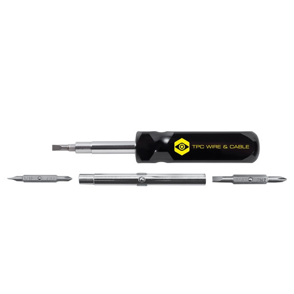 6-in-1 Heavy duty screwdriver, includes two dual-ended bits.... from ASI 34040 Alexander Mfg Co