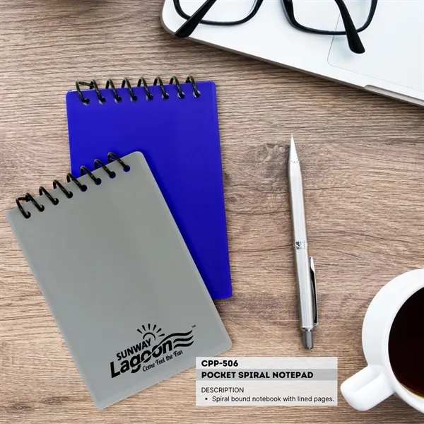 Pocket Spiral Notepad... from ASI 30208 A P Specialties / AP Specialties