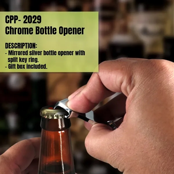 Chrome Bottle Opener... from ASI 30208 A P Specialties / AP Specialties