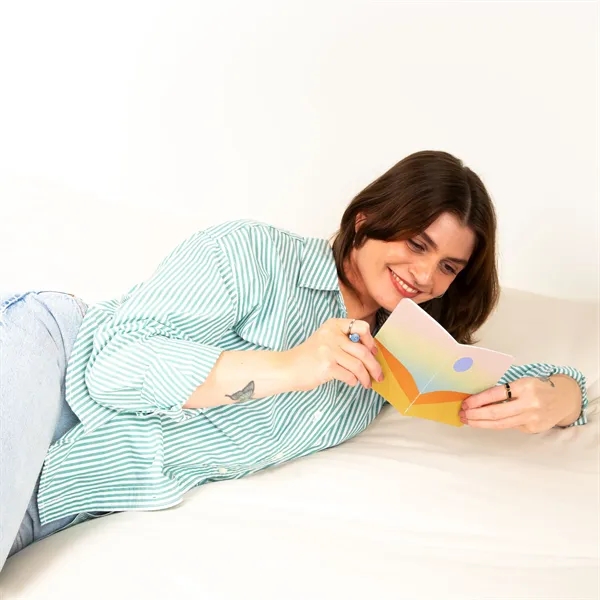 A classic everyday-carry journal with sewn binding. 10 folded sheets... from ASI 74710 Numo