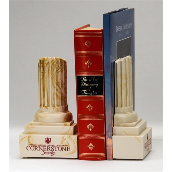 Weathered column book ends. 4 1/4" x 2 1/4" x 7... from ASI 89860 StoneyCreek / StoneyCreek®