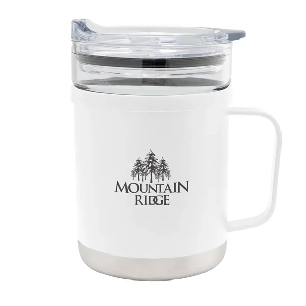 15 oz. mug with stainless steel exterior, borosilicate glass interior and... from ASI 61125 Hit Promotional Products / Hit®