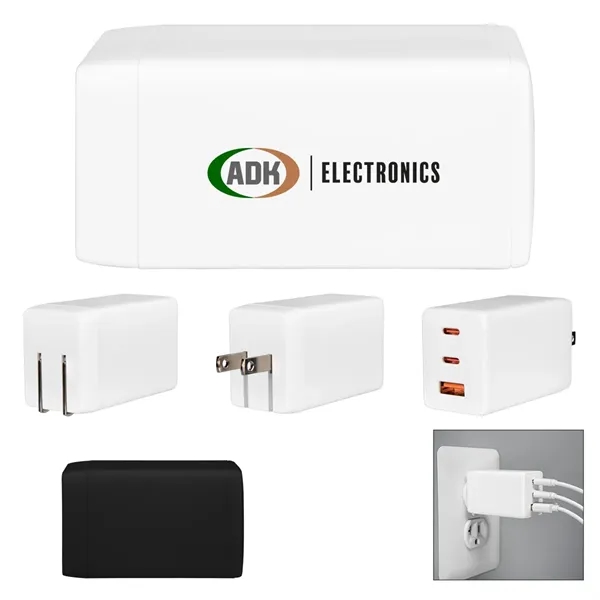 65-watt power cube wall adpater.... from ASI 61125 Hit Promotional Products / Hit®