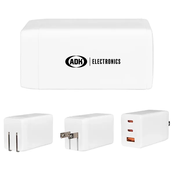 65-watt power cube wall adpater.... from ASI 61125 Hit Promotional Products / Hit®