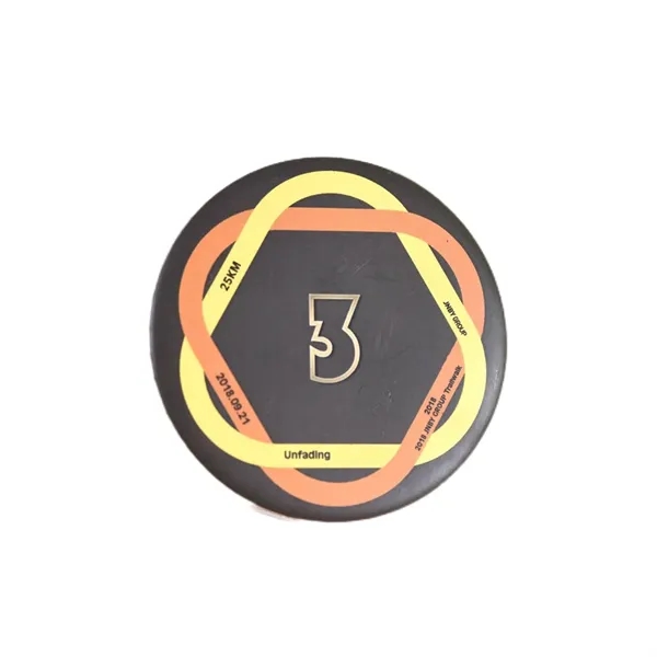 1.57" round tin badge plus full color digital print on 1... from ASI 37218 Athena Promo (tm)