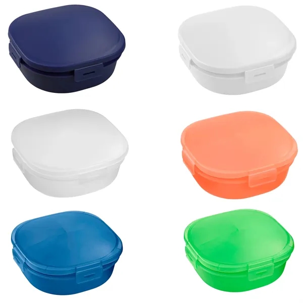 3 compartments lunch box plus 1 color pad imprint on 1... from ASI 37218 Athena Promo (tm)