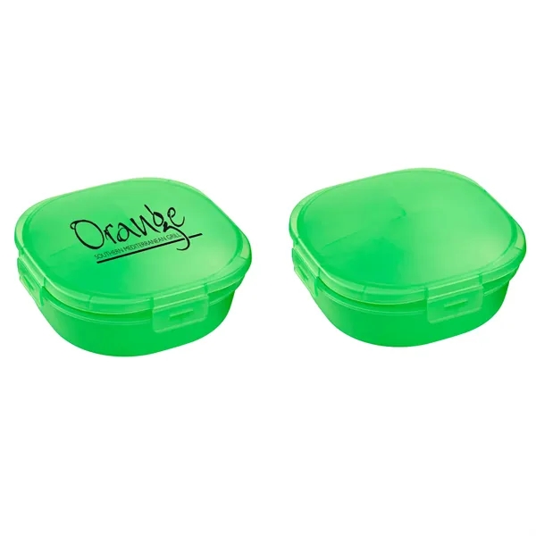 3 compartments lunch box plus 1 color pad imprint on 1... from ASI 37218 Athena Promo (tm)