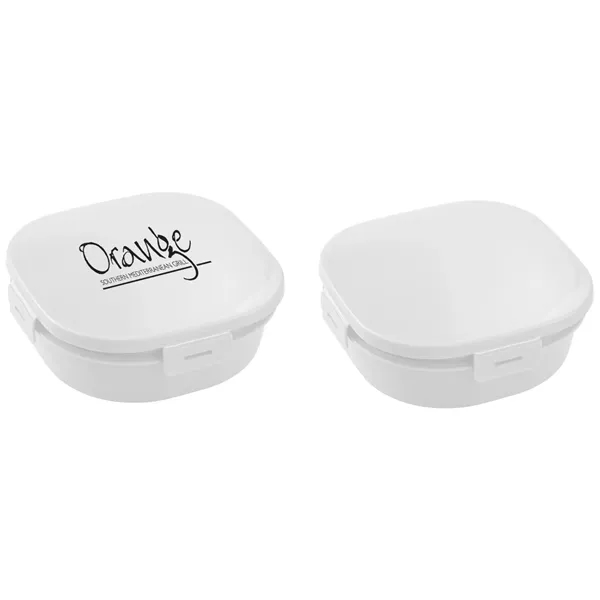 3 compartments lunch box plus 1 color pad imprint on 1... from ASI 37218 Athena Promo (tm)