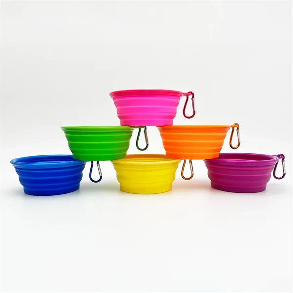 Collapsible pet bowl with carabiner.... from ASI 90807 Tekweld