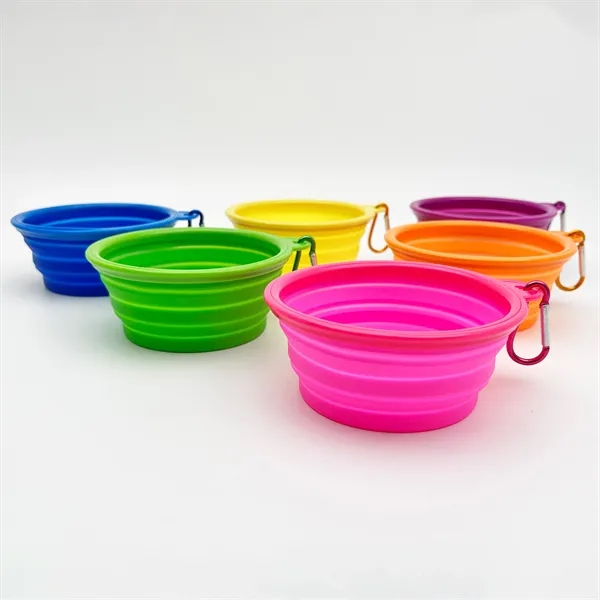 Collapsible pet bowl with carabiner.... from ASI 90807 Tekweld