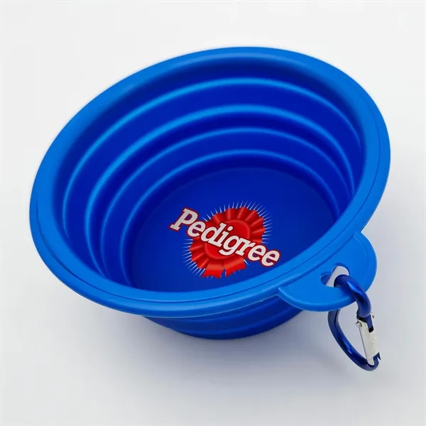 Collapsible pet bowl with carabiner.... from ASI 90807 Tekweld
