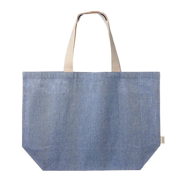 Large ecofriendly canvas tote bag plus 1 color silkscreen imprint on... from ASI 37218 Athena Promo (tm)