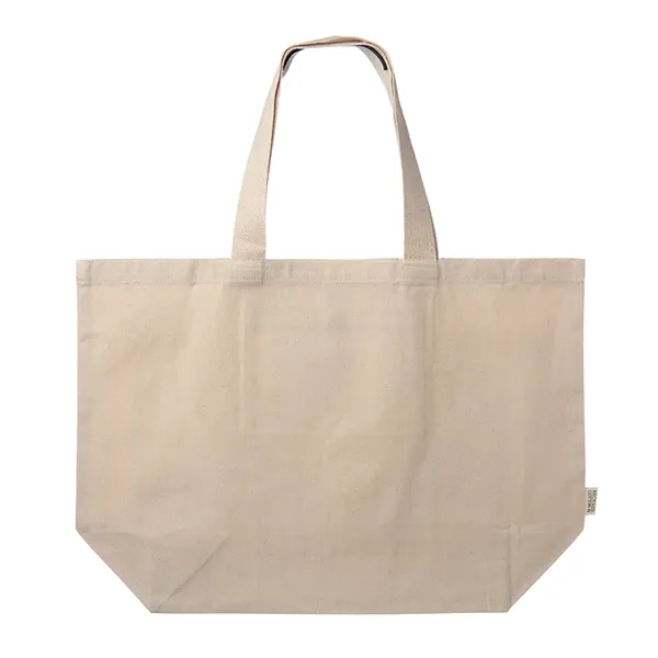 Large ecofriendly canvas tote bag plus 1 color silkscreen imprint on... from ASI 37218 Athena Promo (tm)