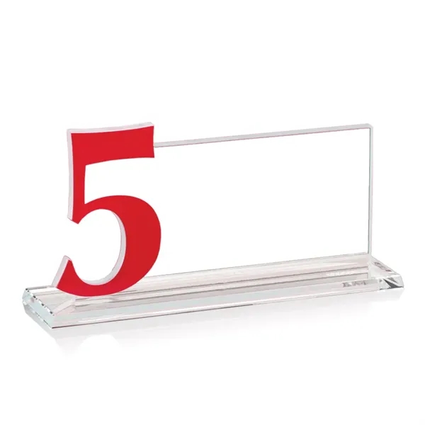 This set of distinctive service recognition awards is highlighted by an... from ASI 84592 St Regis Group / Prestige Glass