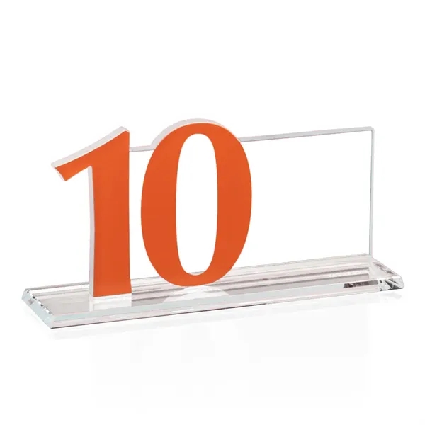 This set of distinctive service recognition awards is highlighted by an... from ASI 84592 St Regis Group / Prestige Glass