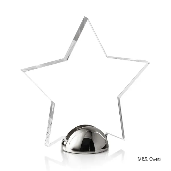 The star silhouette of the Nova Hemisphere Award is combined with... from ASI 84592 St Regis Group / R S Owens & Co Inc