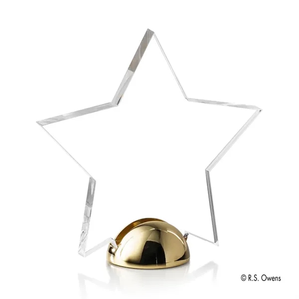 The star silhouette of the Nova Hemisphere Award is combined with... from ASI 84592 St Regis Group / R S Owens & Co Inc