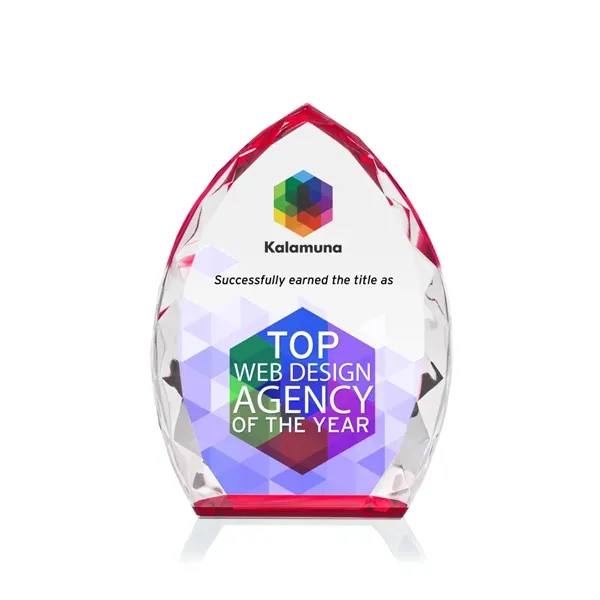 The opulent freestanding Wilton Optical VividPrint™ Award is a marvelous recognition... from ASI 84592 St Regis Group / St Regis