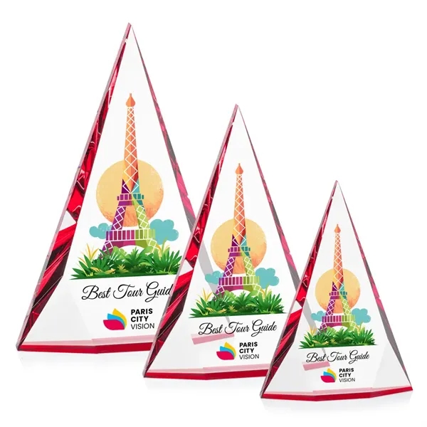 Recognize excellence with the Optical Crystal Rochester Pyramid VividPrint™ Award.... from ASI 84592 St Regis Group / St Regis