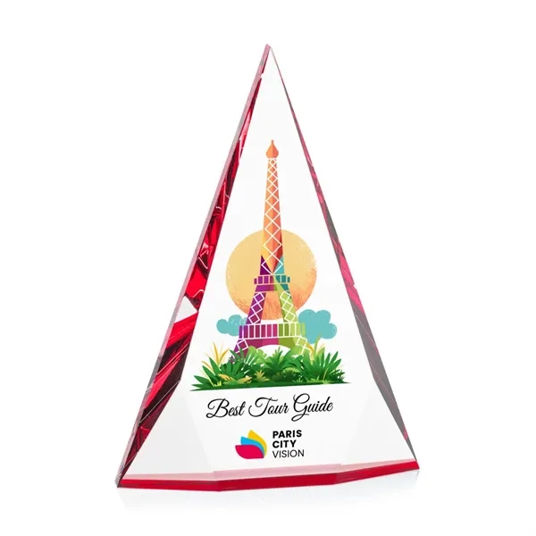 Recognize excellence with the Optical Crystal Rochester Pyramid VividPrint™ Award.... from ASI 84592 St Regis Group / St Regis