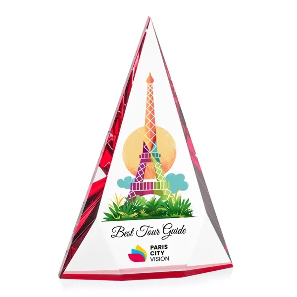 Recognize excellence with the Optical Crystal Rochester Pyramid VividPrint™ Award.... from ASI 84592 St Regis Group / St Regis