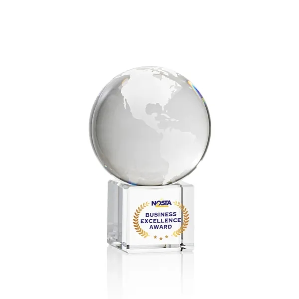 Globe on Cube VividPrint™ Award... from ASI 84592 St Regis Group / St Regis