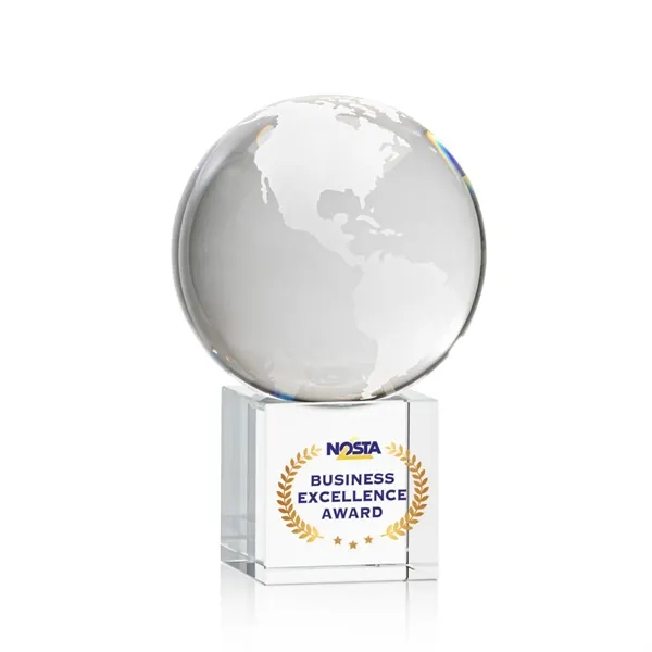 Globe on Cube VividPrint™ Award... from ASI 84592 St Regis Group / St Regis