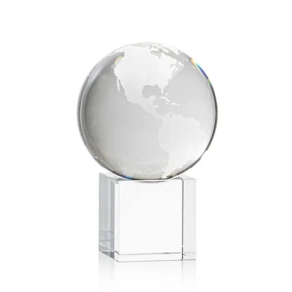 Globe on Cube VividPrint™ Award... from ASI 84592 St Regis Group / St Regis