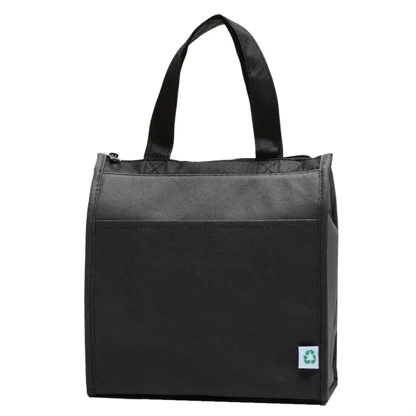 9" x 9.5" x 4.5" non-woven PP insulated lunch tote with... from ASI 37980 Bagworld