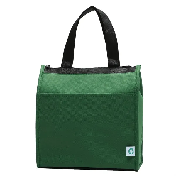 9" x 9.5" x 4.5" non-woven PP insulated lunch tote with... from ASI 37980 Bagworld
