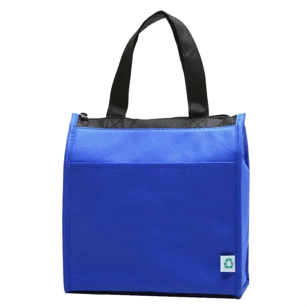 9" x 9.5" x 4.5" non-woven PP insulated lunch tote with... from ASI 37980 Bagworld