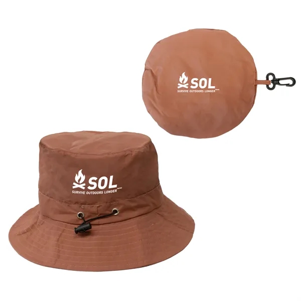 Bucket hat made of foldable and waterproof nylon.... from ASI 90807 Tekweld