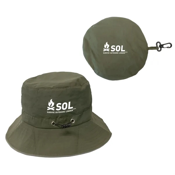 Bucket hat made of foldable and waterproof nylon.... from ASI 90807 Tekweld