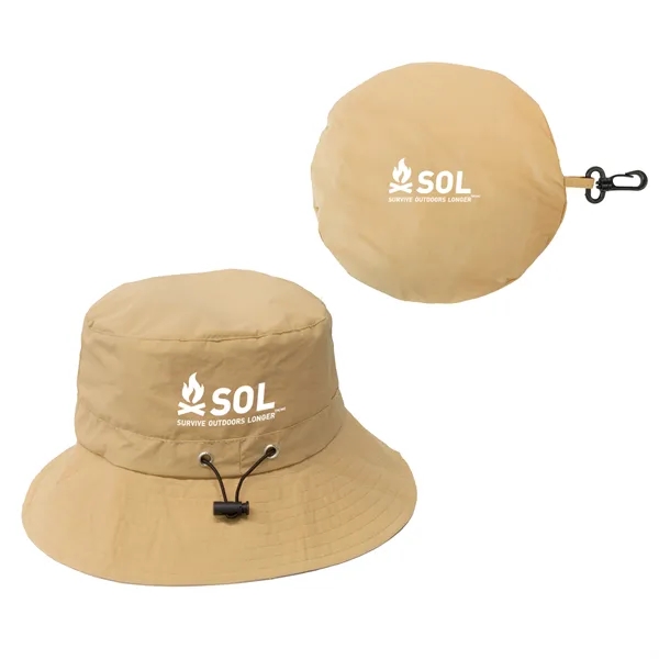 Bucket hat made of foldable and waterproof nylon.... from ASI 90807 Tekweld