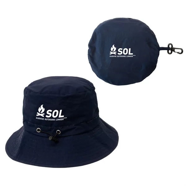 Bucket hat made of foldable and waterproof nylon.... from ASI 90807 Tekweld