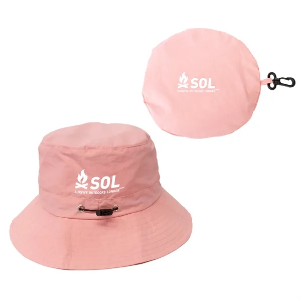 Bucket hat made of foldable and waterproof nylon.... from ASI 90807 Tekweld