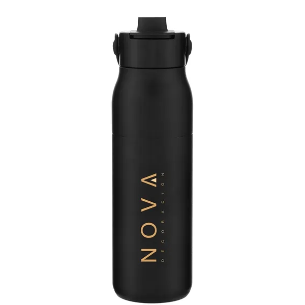 34 oz double wall 18/8 stainless steel bottle with vacuum insulation... from ASI 51197 ETS Express, LLC