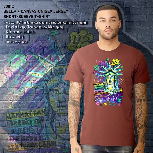 Bella + Canvas - Unisex CVC Jersey Tee... from ASI 30208 A P Specialties / AP Specialties
