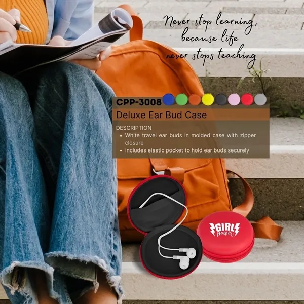 Deluxe Ear Bud Case... from ASI 30208 A P Specialties / AP Specialties