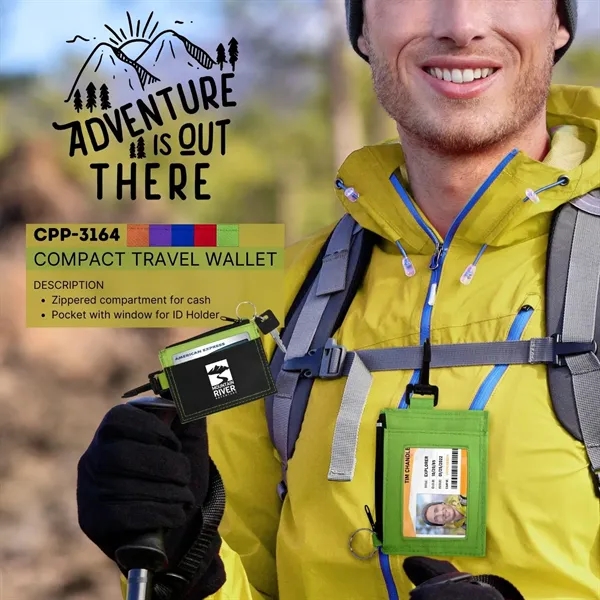 Compact Travel Wallet... from ASI 30208 A P Specialties / AP Specialties