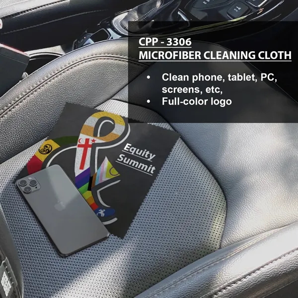 Mircofiber Cleaning Cloth... from ASI 30208 A P Specialties / AP Specialties