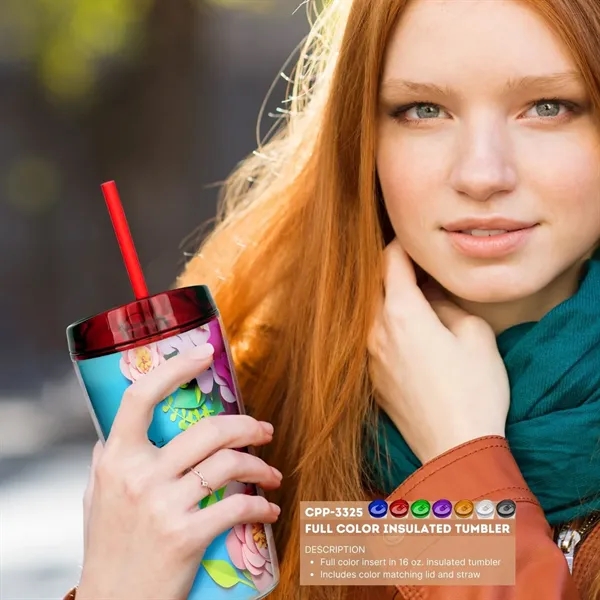 Full Color Insulated Tumbler... from ASI 30208 A P Specialties / AP Specialties