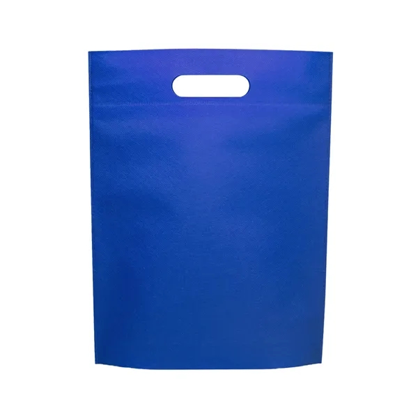 Non-woven die cut tote bag plus 1 color silkscreen imprint on... from ASI 37218 Athena Promo (tm)